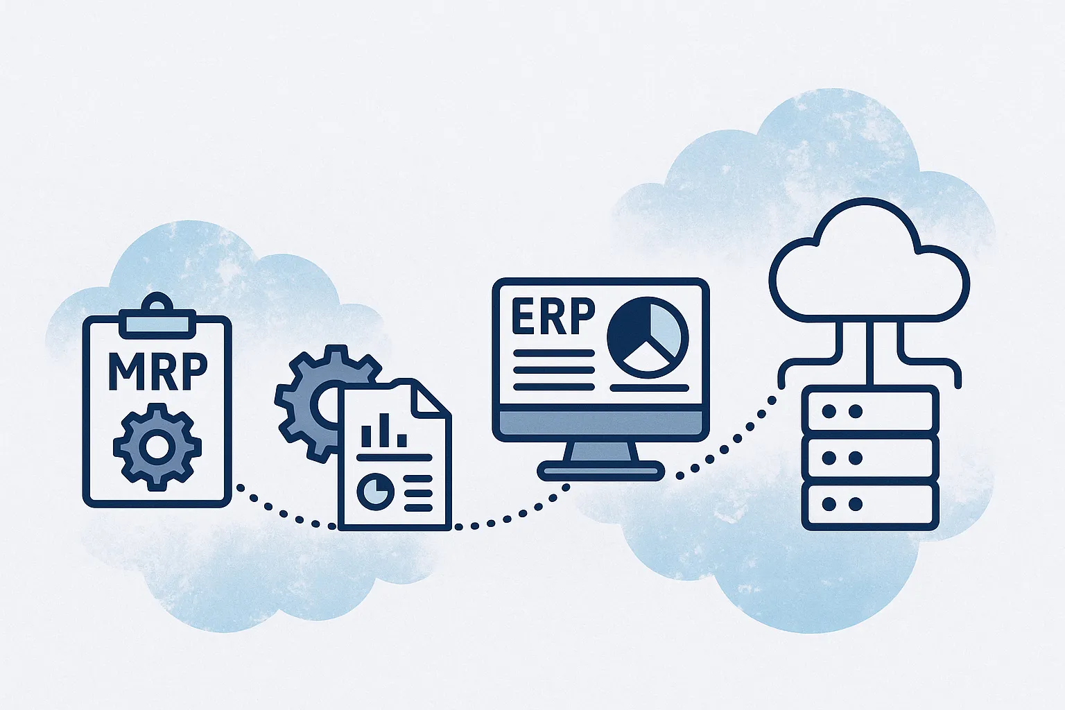 Evolution of MRP Systems to Cloud ERP by ERPbyNet