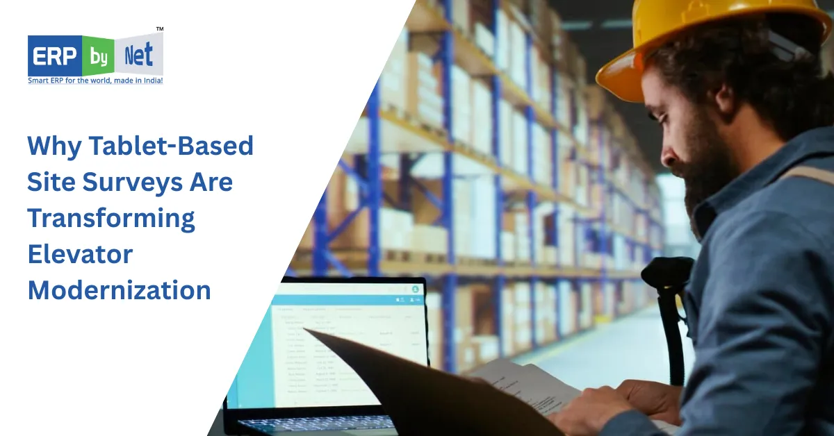 Tablet-Based Site Surveys in Elevator Modernization