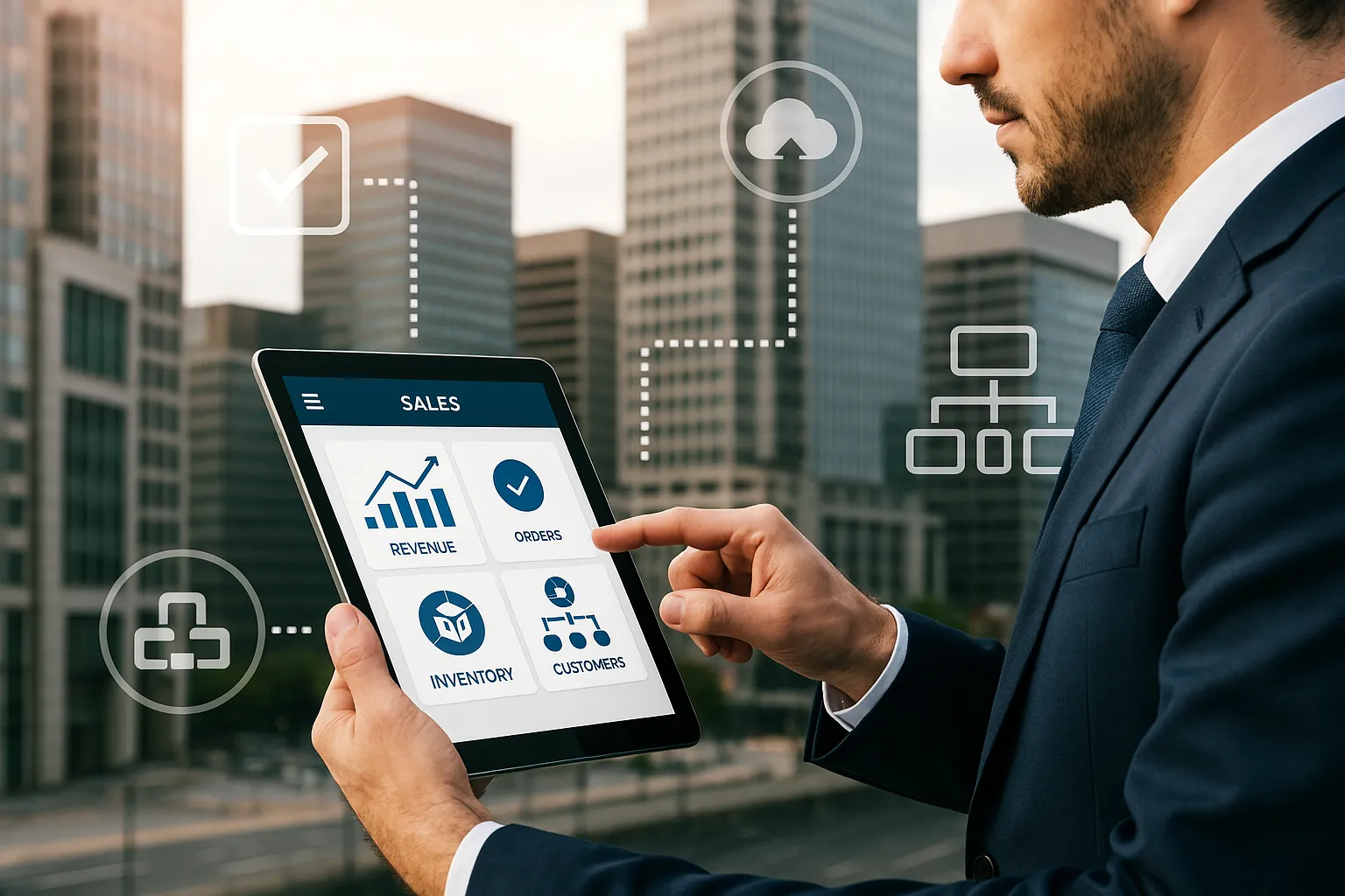 Mobile ERP for Field Sales Teams