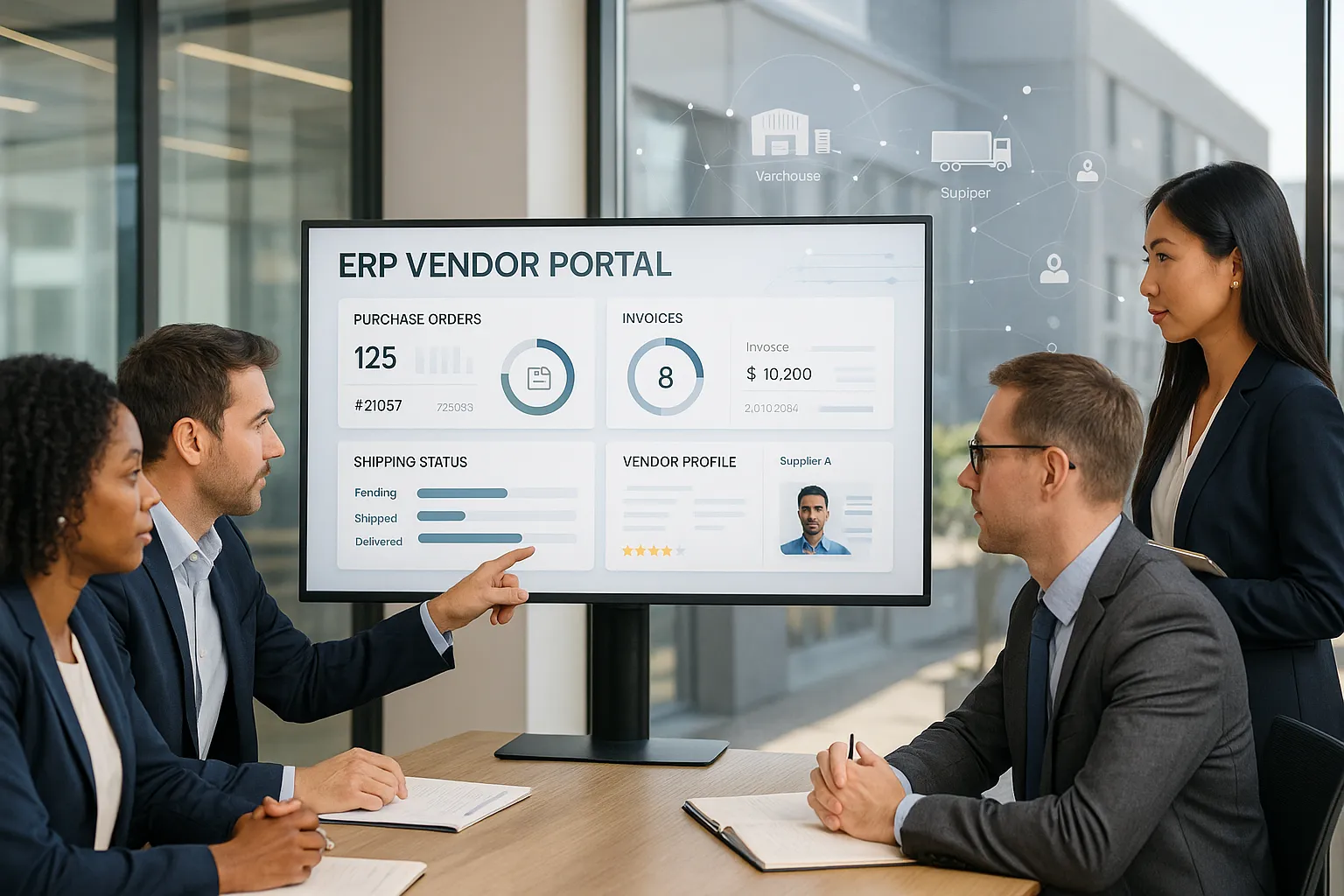ERP Vendor Portal – Streamlined Supplier Collaboration | ERPbyNet