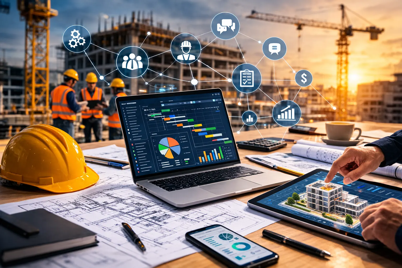 ERP Improving Coordination Between Construction Teams – ERPbyNet