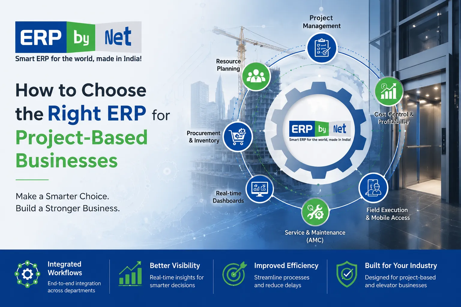 How to Choose the Right ERP for Project-Based Businesses with ERPbyNet ERP Software